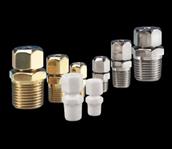 Ốc siết cáp vào ra - bằng thép không gỉ, đồng và PTFE