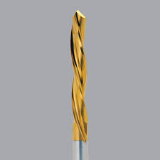 Three Flute - High Speed Steel TIN Coated CNC Dor-Bits